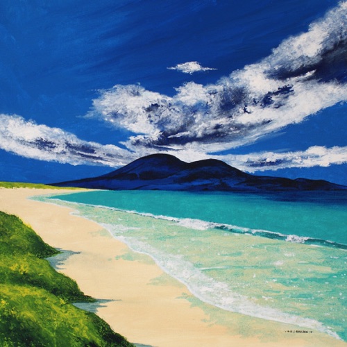 Scarista Beach
20" x 20"
Acrylic on canvas
Framed
£1750